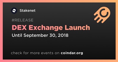 DEX Exchange Launch