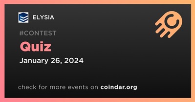 ELYSIA to Host Quiz on January 26th