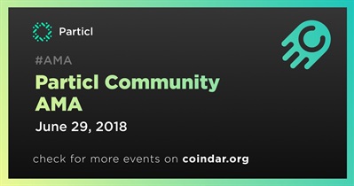 Particl Community AMA