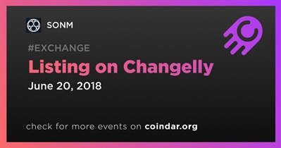 Listing on Changelly