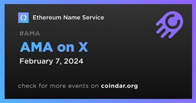 Ethereum Name Service to Hold AMA on X on February 7th