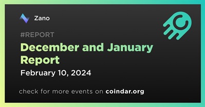 Zano Releases Monthly Report for December and January