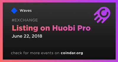Listing on Huobi Pro