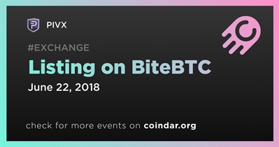 Listing on BiteBTC
