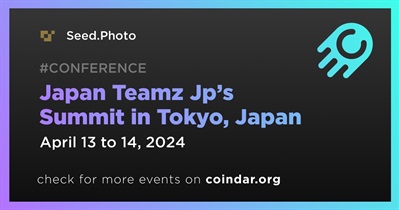 Seed.Photo to Participate in Japan Teamz Jp’s Summit in Tokyo on April 13th