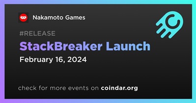 Nakamoto Games to Release StackBreaker on February 16th