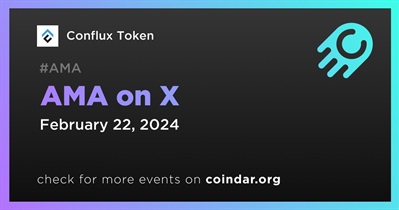 Conflux Token to Hold AMA on X on February 22nd