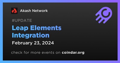 Akash Network to Be Integrated With Leap Elements