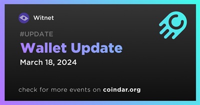 Witnet to Release Wallet Update