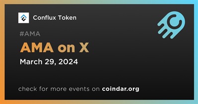 Conflux Token to Hold AMA on X on March 29th