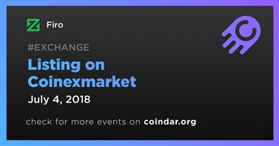 Listing on Coinexmarket