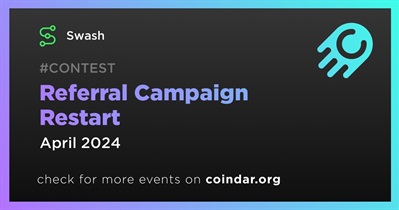 Swash to Restart Referral Campaign in April