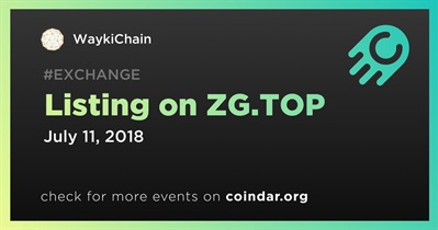 Listing on ZG.TOP
