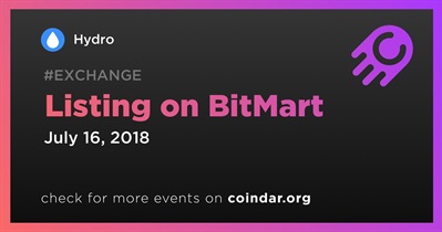 Listing on BitMart