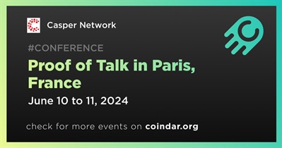 Casper Network to Participate in Proof of Talk in Paris on June 10th