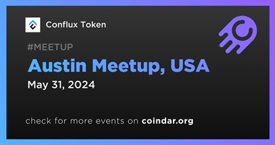 Conflux Token to Host Meetup in Austin on May 31st