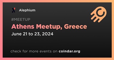 Alephium to Host Meetup in Athens on June 21st