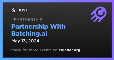 IOST Partners With Batching.ai