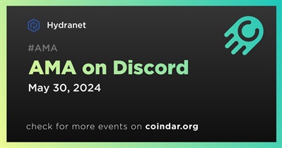 Hydranet to Hold AMA on Discord on May 30th