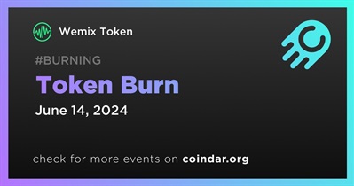 Wemix Token to Hold Token Burn