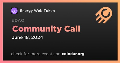 Energy Web Token to Host Community Call on June 18th