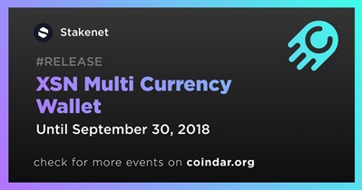 XSN Multi Currency Wallet