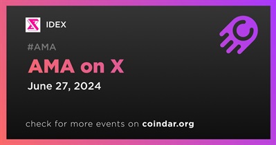 IDEX to Hold AMA on X on June 27th