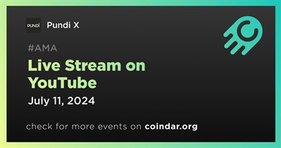 Pundi X to Hold Live Stream on YouTube on July 11th