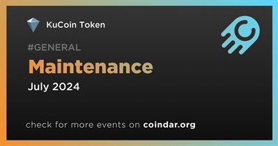 KuCoin Token to Conduct Scheduled Maintenance in July