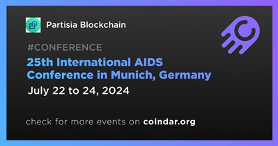 Partisia Blockchain to Participate in 25th International AIDS Conference in Munich on July 22nd