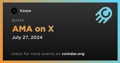 Kaspa to Hold AMA on X on July 27th