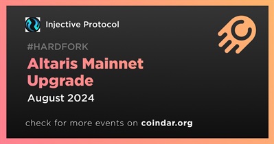 Injective Protocol to Upgrade Altaris Mainnet in August