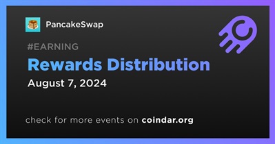 PancakeSwap to Distribute Rewards on August 7th