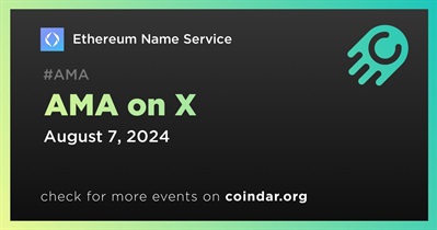 Ethereum Name Service to Hold AMA on X on August 7th