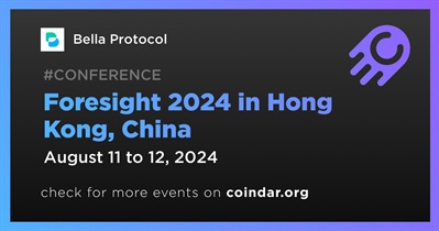 Bella Protocol to Participate in Foresight 2024 in Hong Kong on August 11th