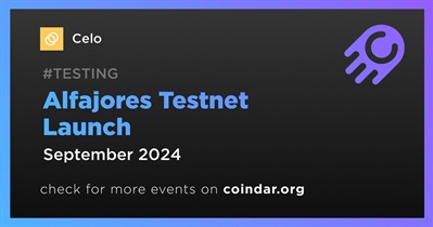 Celo to Release Alfajores Testnet in September