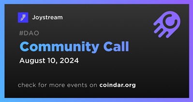 Joystream to Host Community Call on August 10th