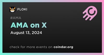 FLOKI to Hold AMA on X on August 13th