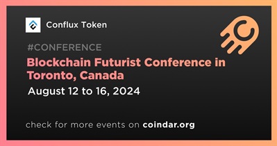 Conflux Token to Participate in Blockchain Futurist Conference in Toronto on August 12th