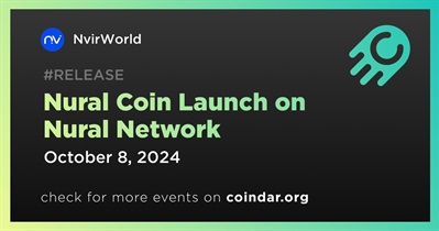 NvirWorld to Launch Nural Coin on Nural Network on October 8th
