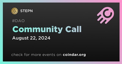 STEPN to Host Community Call on August 22nd