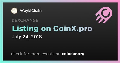 Listing on CoinX.pro
