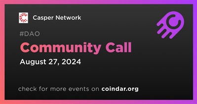 Casper Network to Host Community Call on August 27th