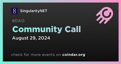 SingularityNET to Host Community Call on August 29th