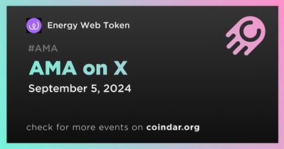 Energy Web Token to Hold AMA on X on September 5th