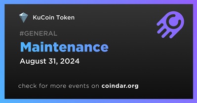 KuCoin Token to Conduct Scheduled Maintenance on August 31st