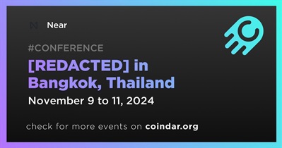 Near to Participate in [REDACTED] in Bangkok on November 9th
