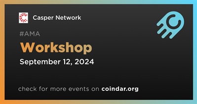 Casper Network to Host Workshop on September 12th