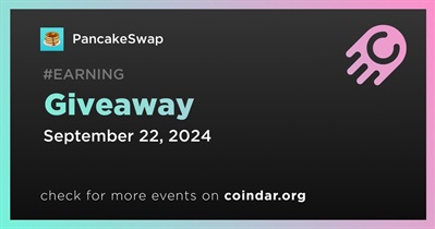 PancakeSwap to Hold Giveaway on September 22nd