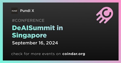 Pundi X to Participate in DeAI Summit in Singapore on September 16th